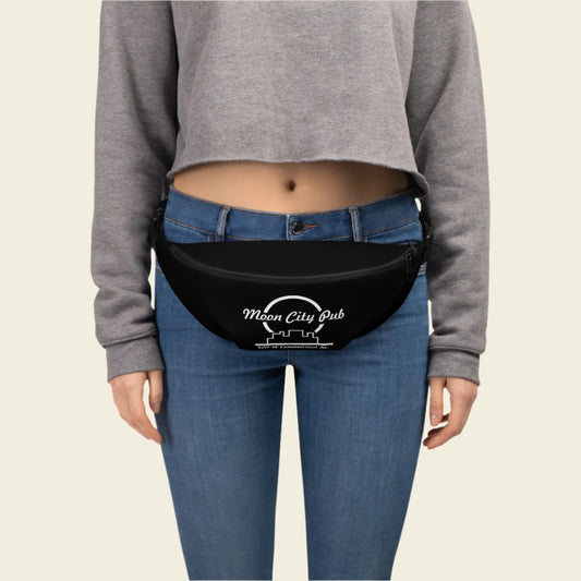 Moon City Fanny Pack White Logo