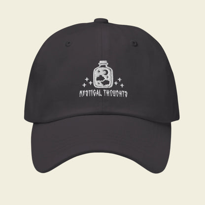 Mystical Thoughts Baseball Cap White Logo