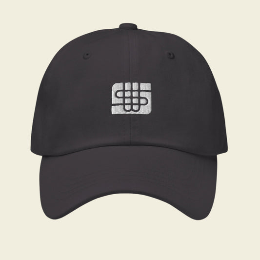 Sculpture Walk Hat White Font