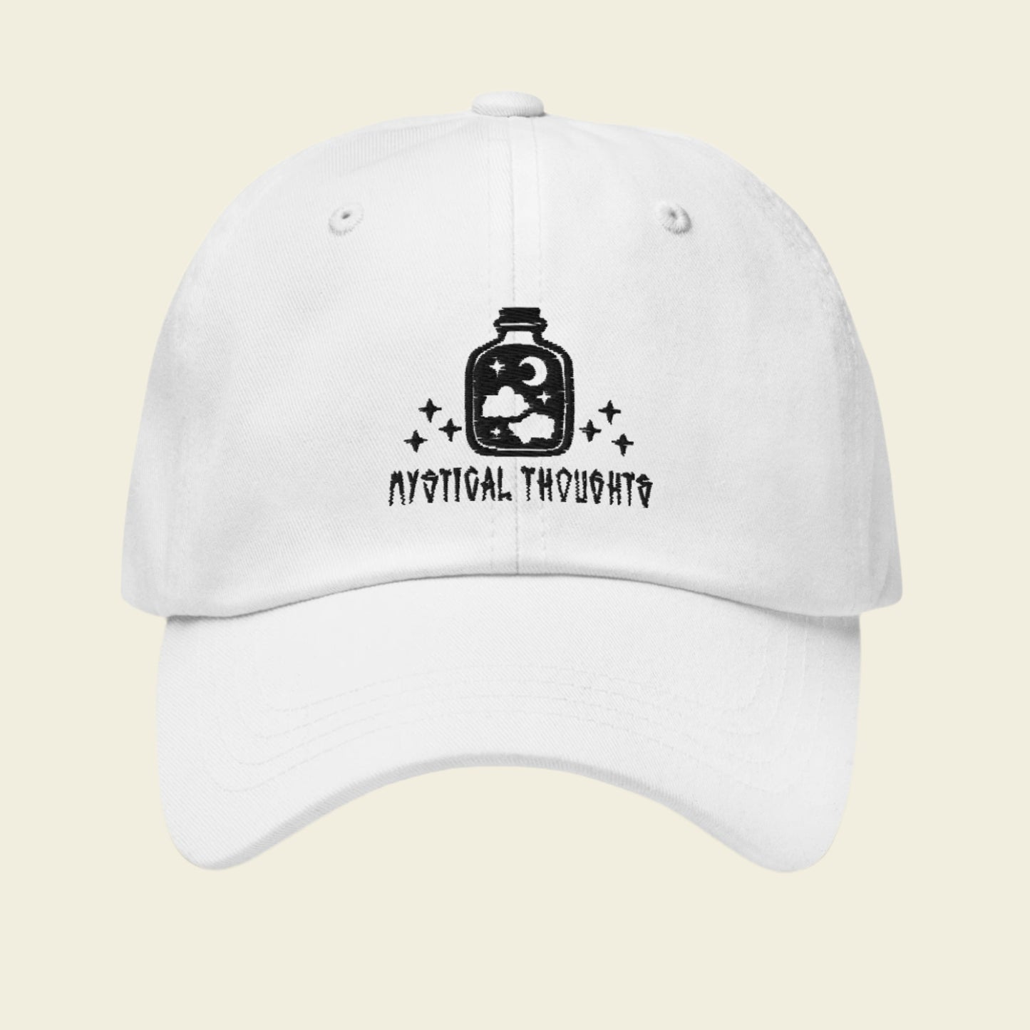 Mystical Thoughts Baseball Cap Black Logo