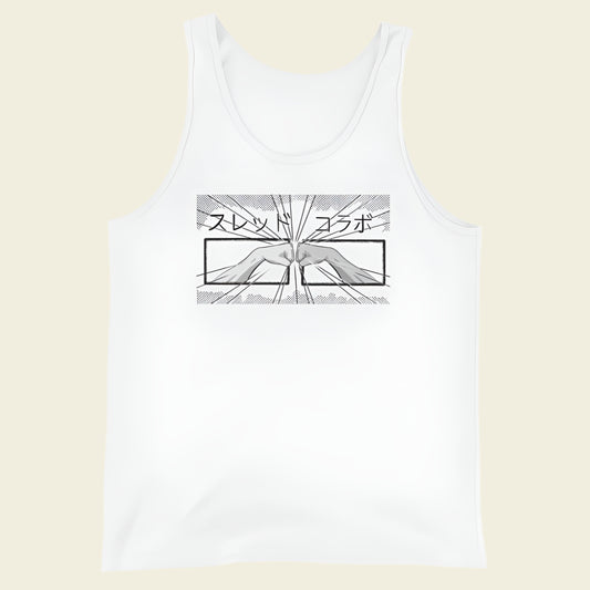 The Threads X EntropyBear Collab: Anime Fist Bump Tank Top