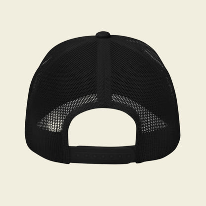So Curious Co. Trucker Cap Black