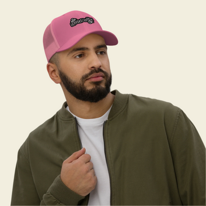 So Curious Co. Trucker Cap Pink