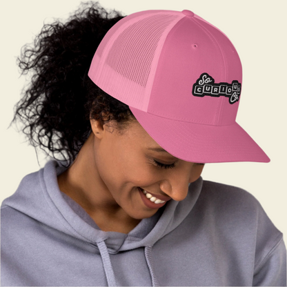 So Curious Co. Trucker Cap Pink