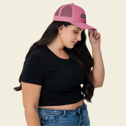 So Curious Co. Trucker Cap Pink