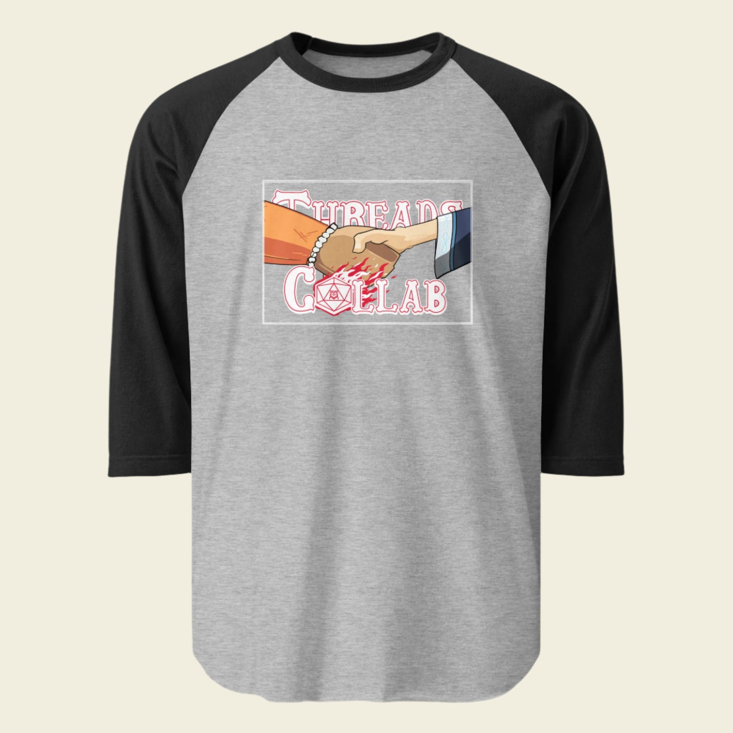 The Threads X EntropyBear Collab: Roll with Advantage 3/4 Sleeve