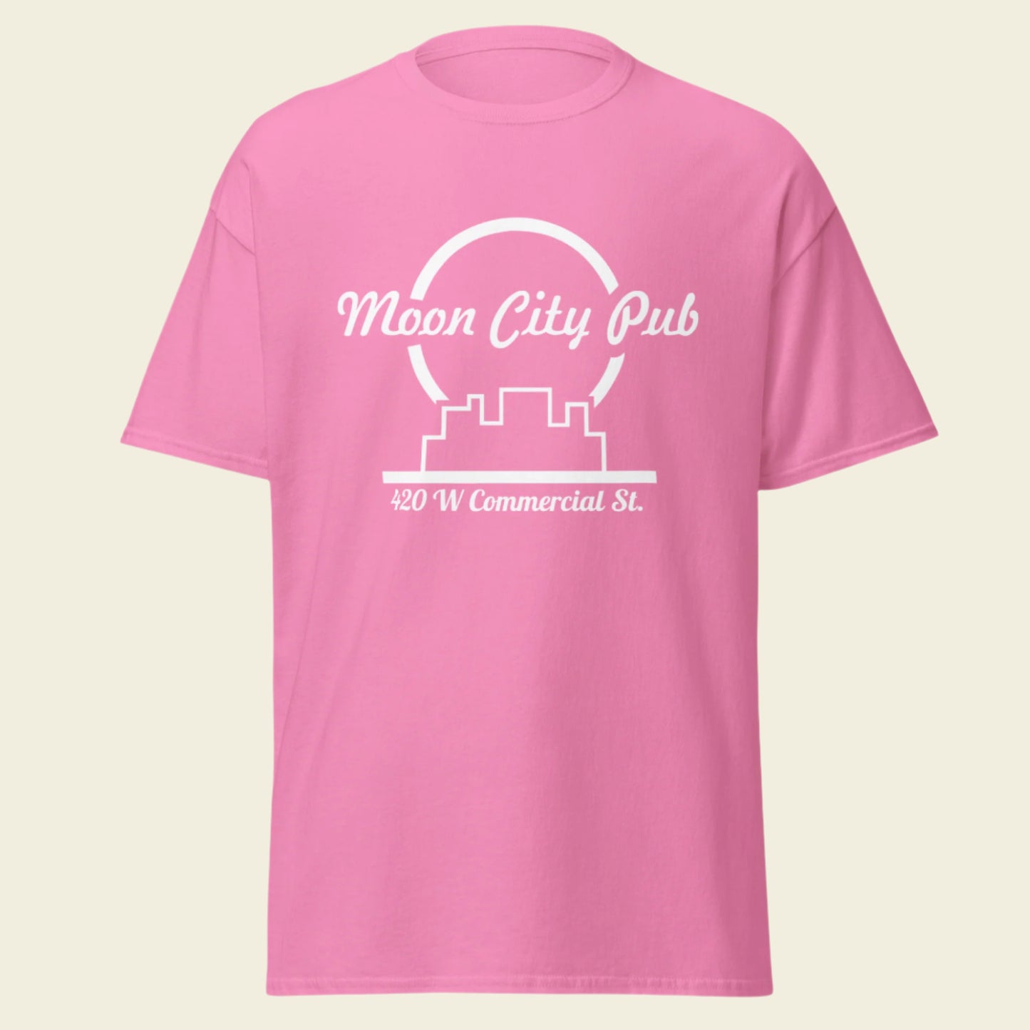 Moon City T-Shirt White Logo