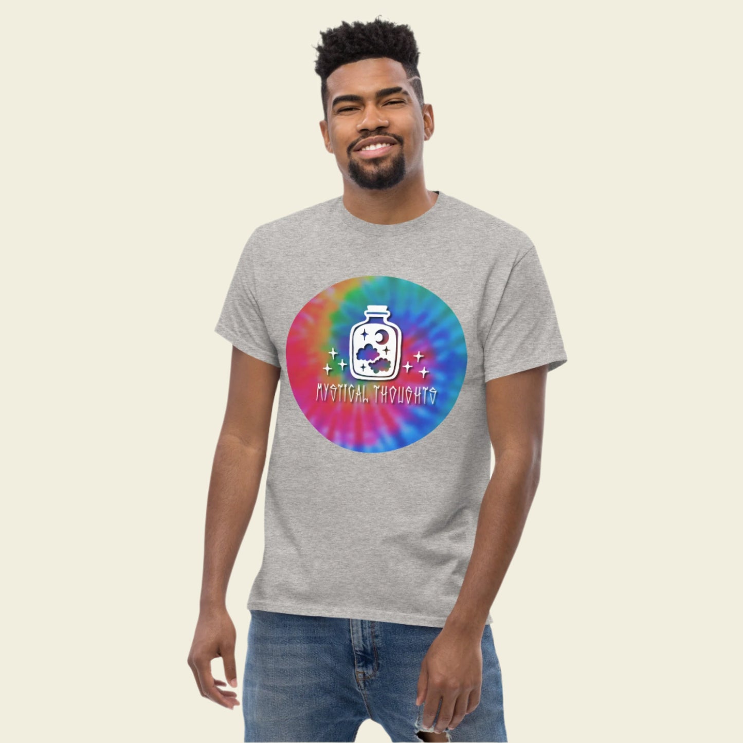 Mystical Thoughts T-Shirt Tie Dye Logo