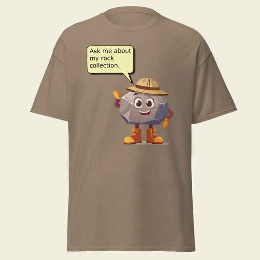 Ask Me About My Rock Collection T-Shirt