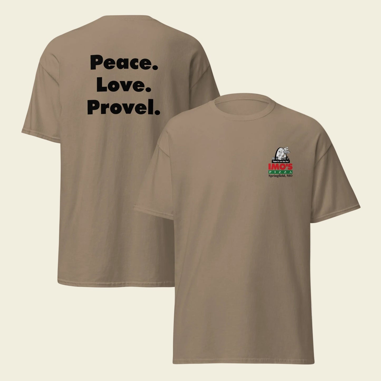 Imo's T-Shirt: Small Chest Logo