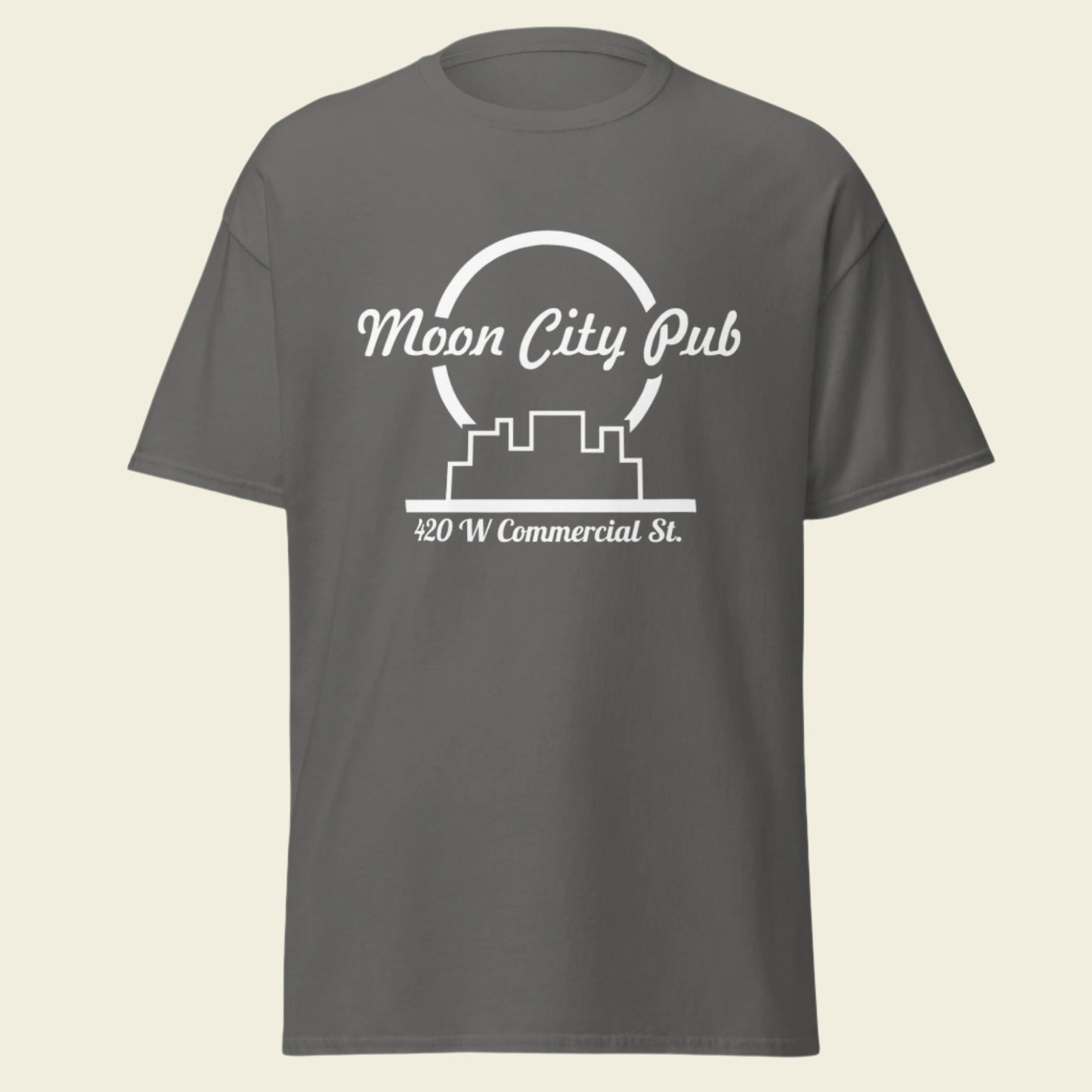 Moon City T-Shirt White Logo