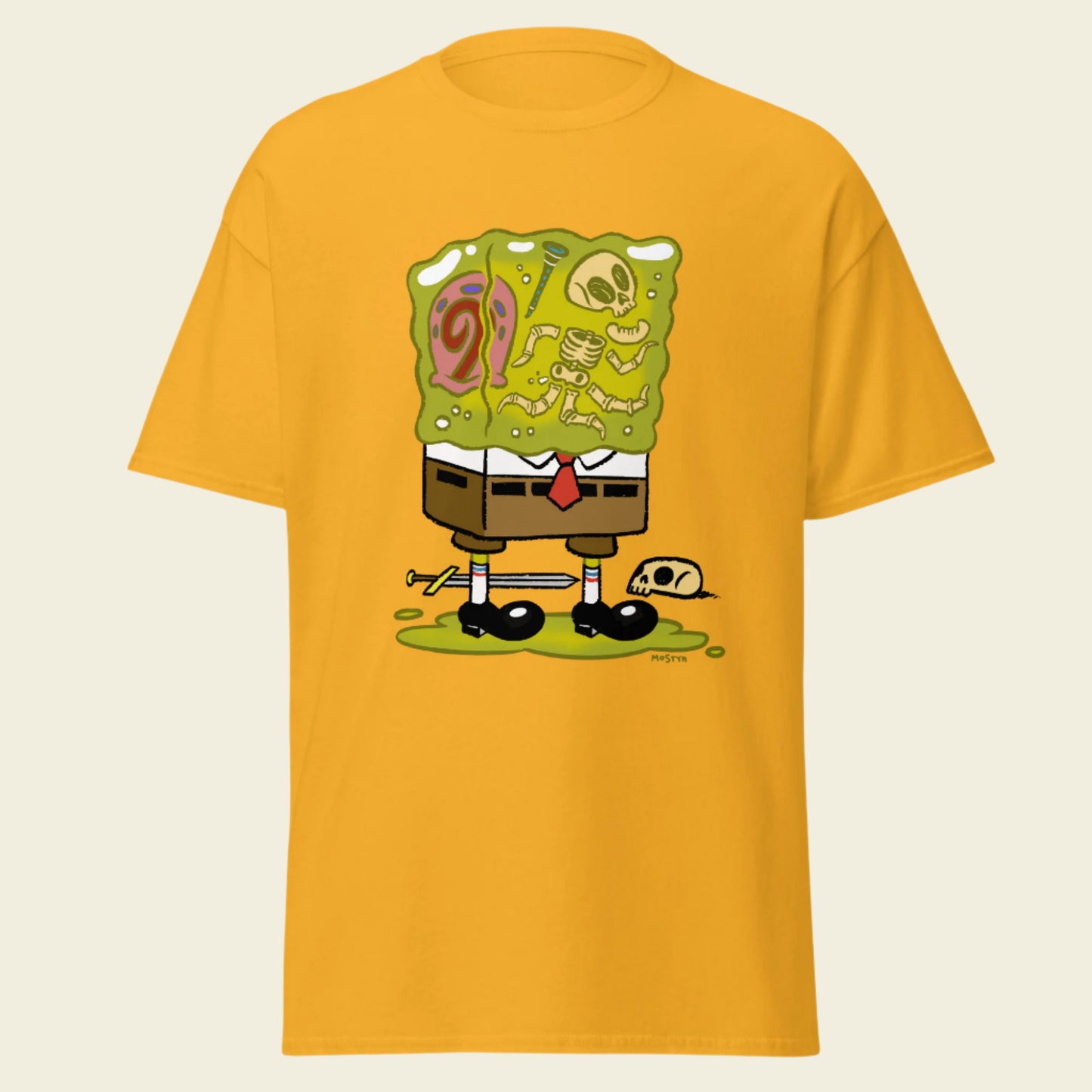 Mostyn T-Shirt Gelatinous Cube Squarepants