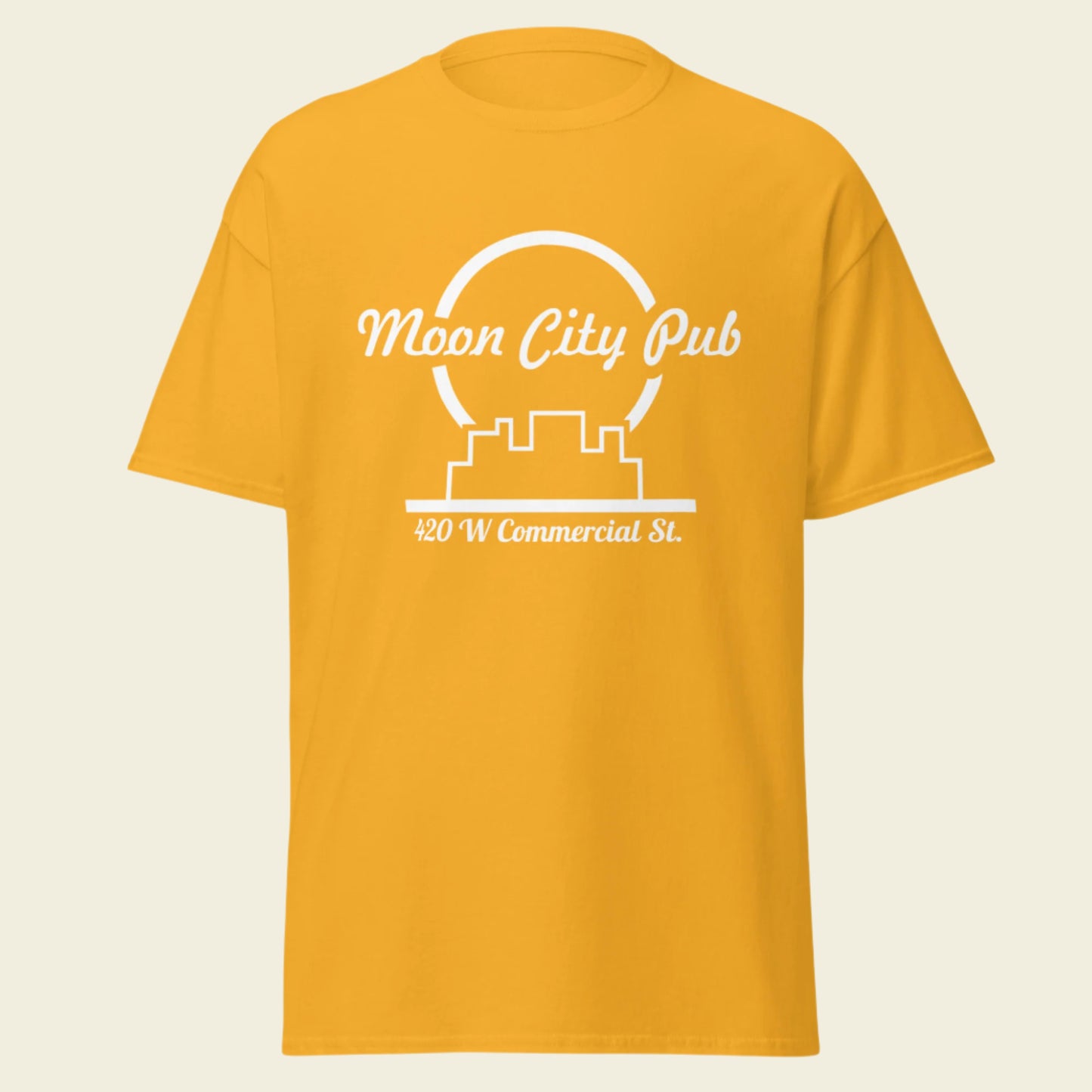 Moon City T-Shirt White Logo