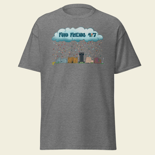 Fund Friends T-Shirt: It's Raining Friends (Hallelujah)