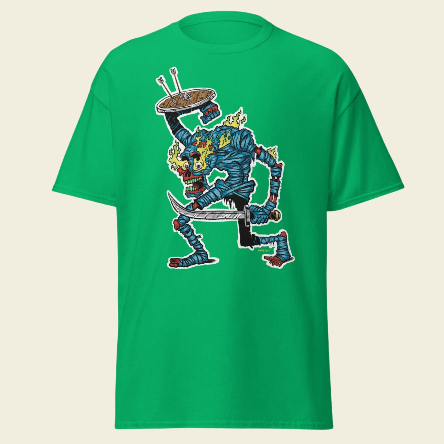 Mostyn T-Shirt Mummy Warrior