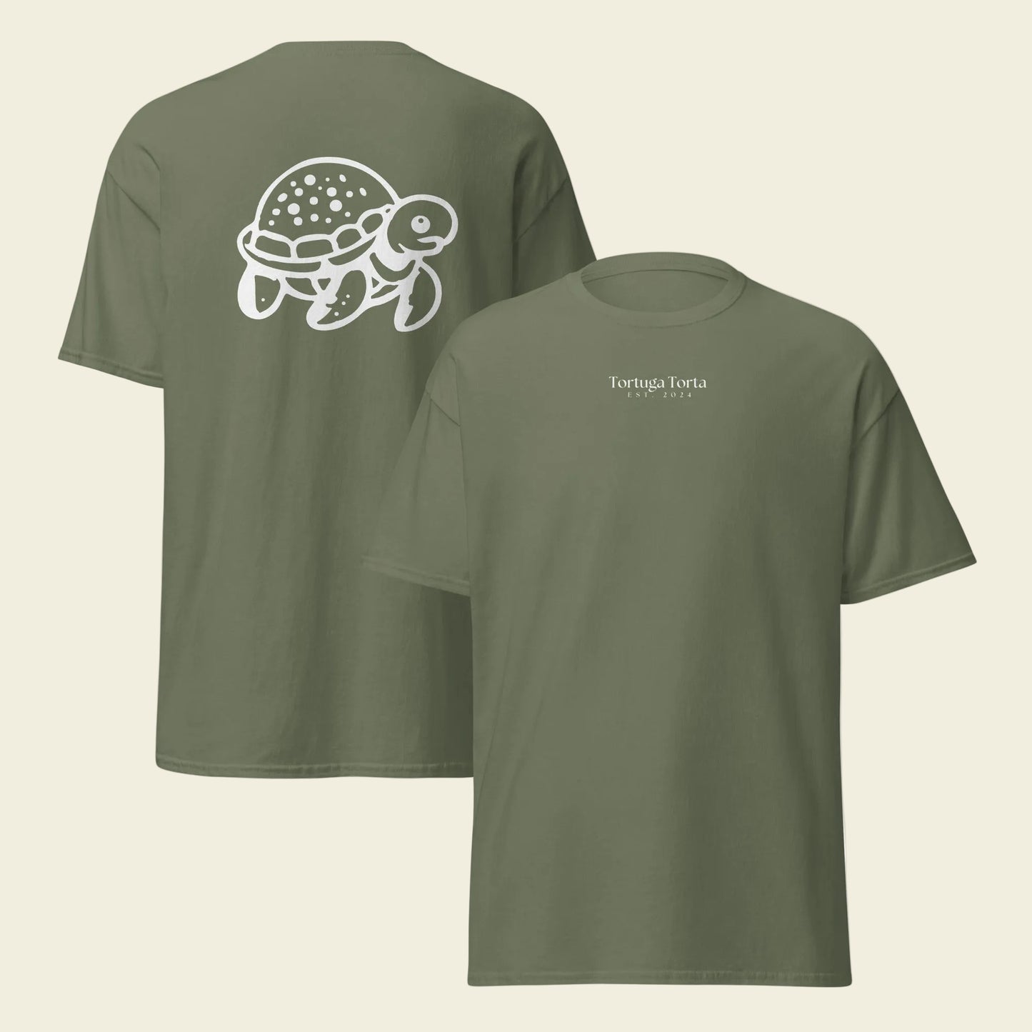 Tortuga Tortas T-Shirt: Classic Logos