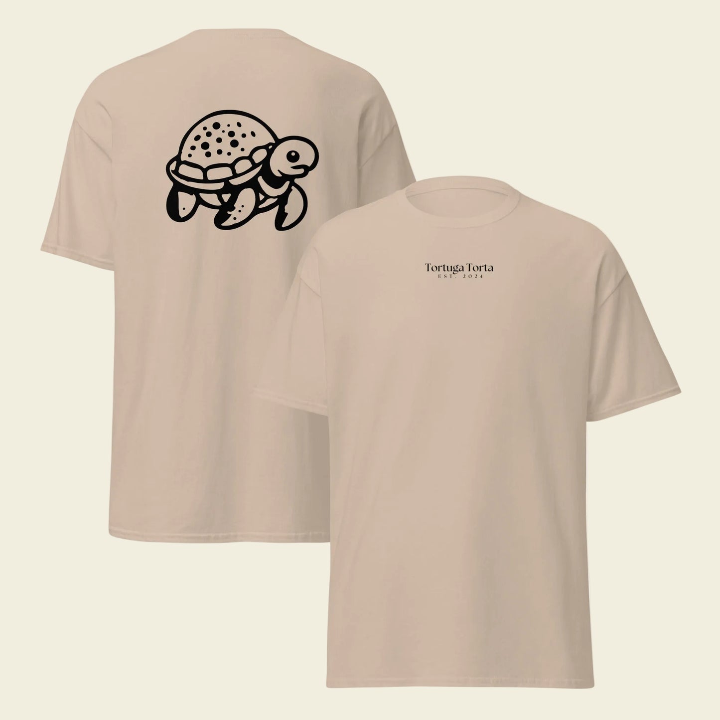 Tortuga Tortas T-Shirt: Classic Logos