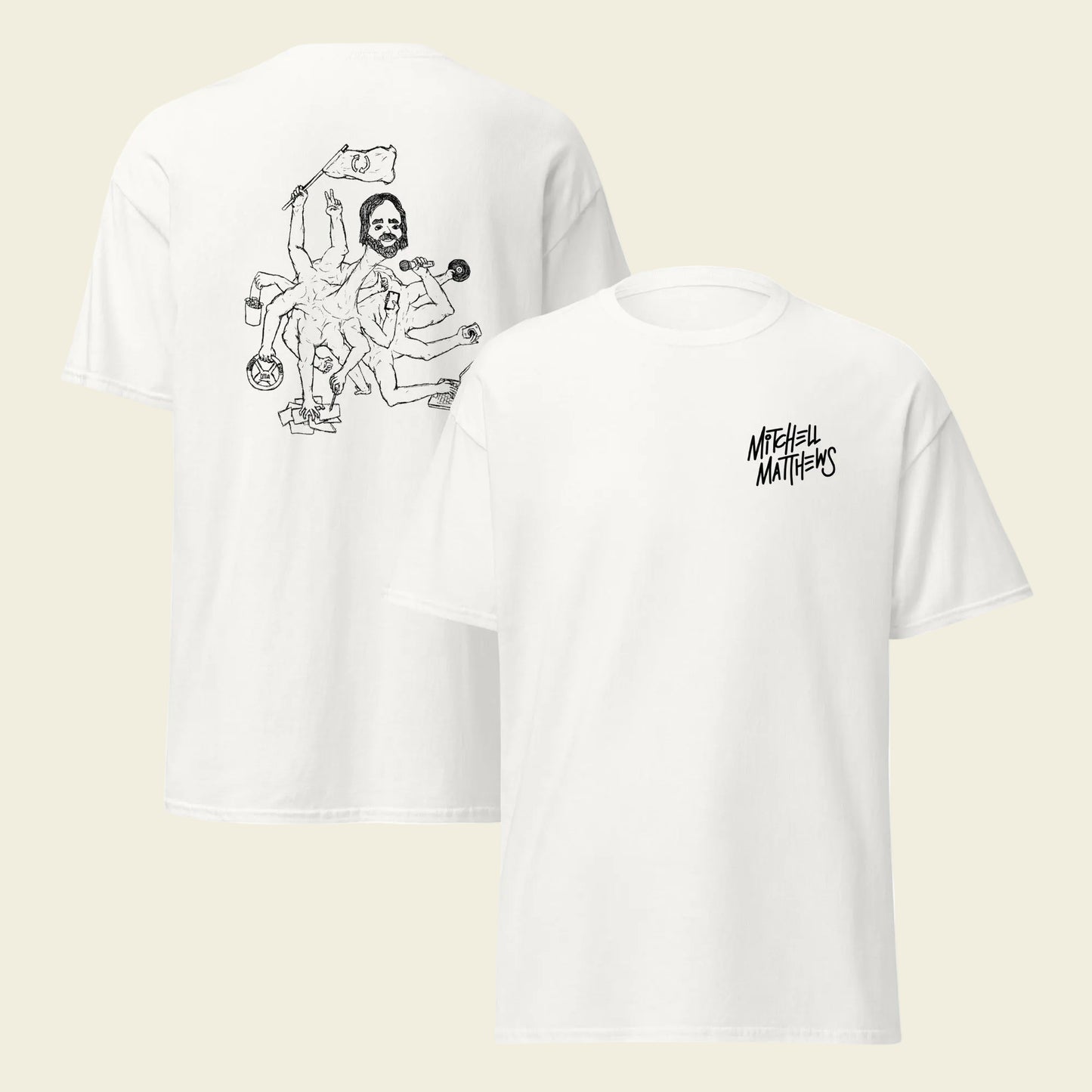 Mitchell Matthews T-Shirt: 14 Handed Mitch