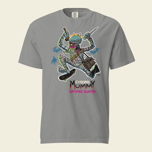 Mostyn T-Shirt: Cyborg Mummy Vampire Hunter