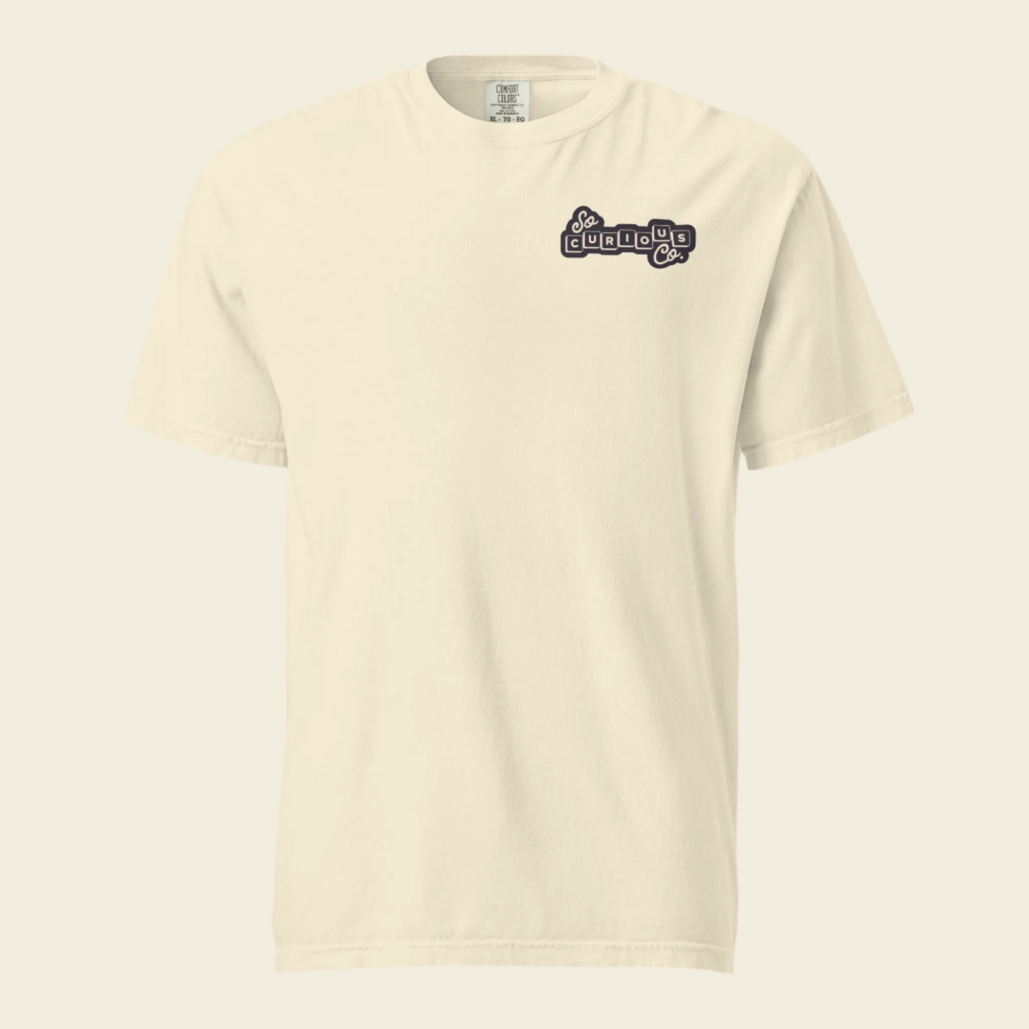 So Curious Co. T-Shirt Cream