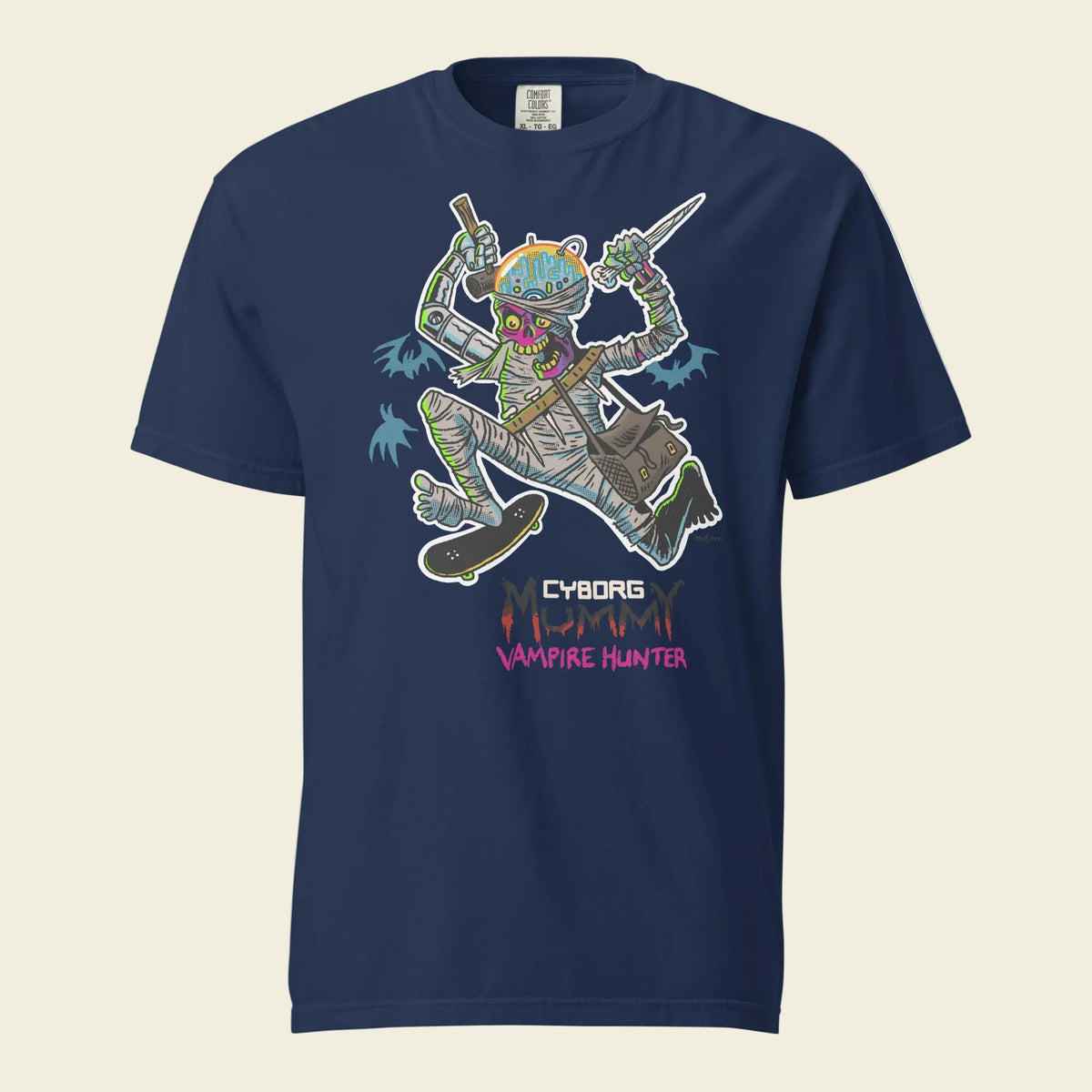 Mostyn T-Shirt: Cyborg Mummy Vampire Hunter