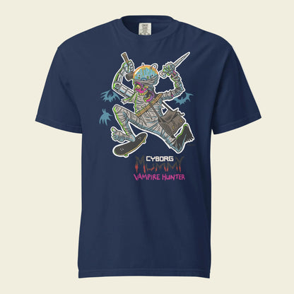 Mostyn T-Shirt: Cyborg Mummy Vampire Hunter