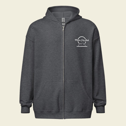 Moon City Zip Up