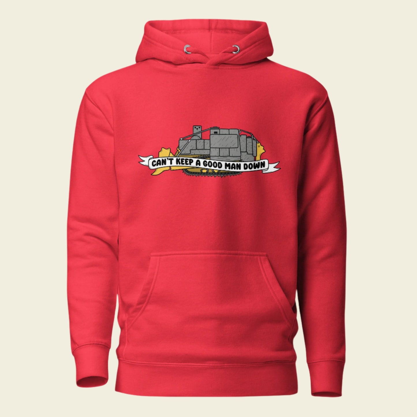 Sir Bonafarte Hoodie "Can't Keep A Good Man Down"