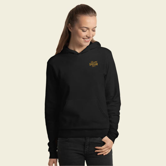 Sleepy Opossum Cafe Hoodie Classic Logo