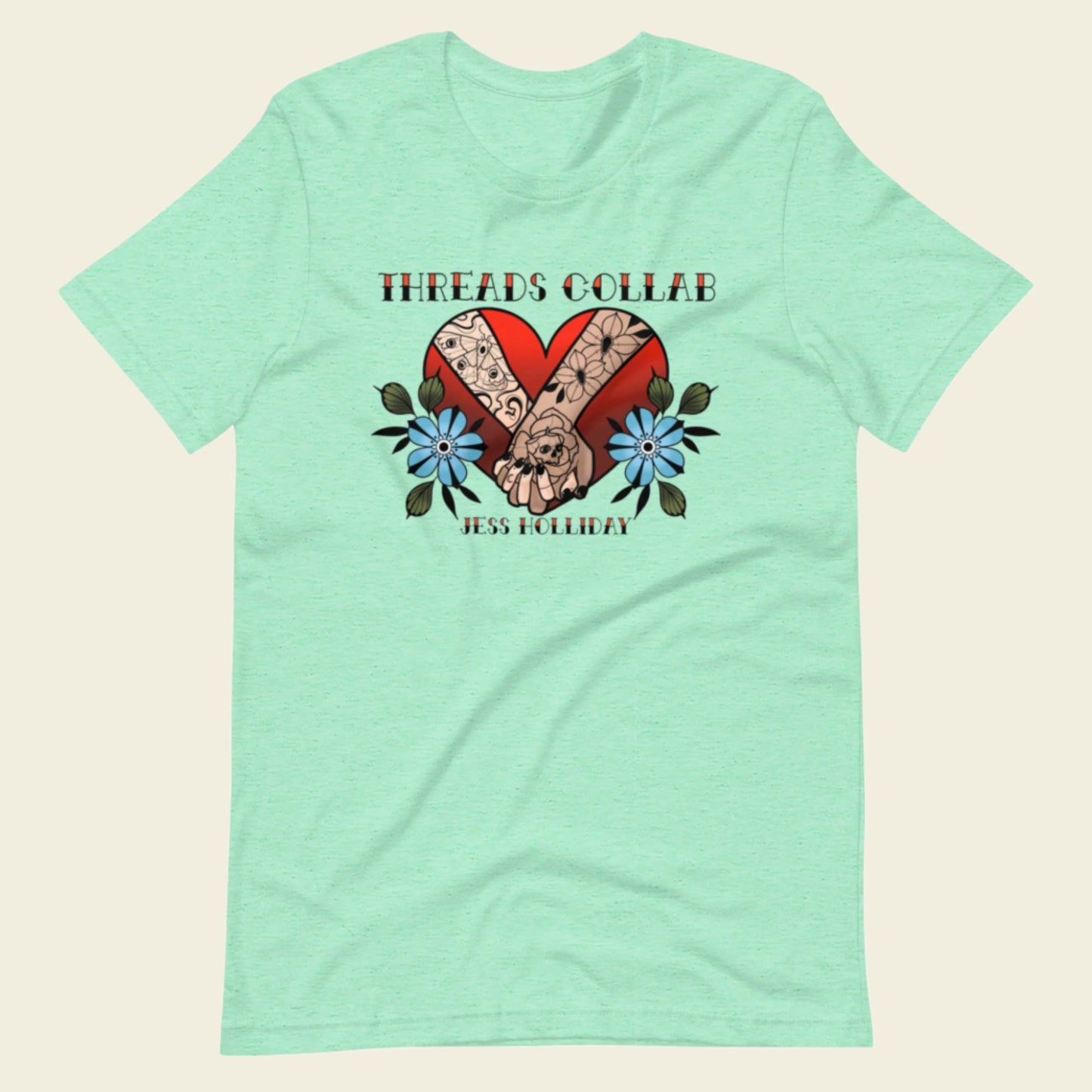 The Threads X Jess Holliday Collab: Tattooed Love T Shirt