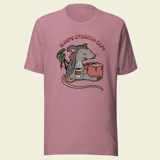 Sleepy Opossum T-Shirt: Classic Logo