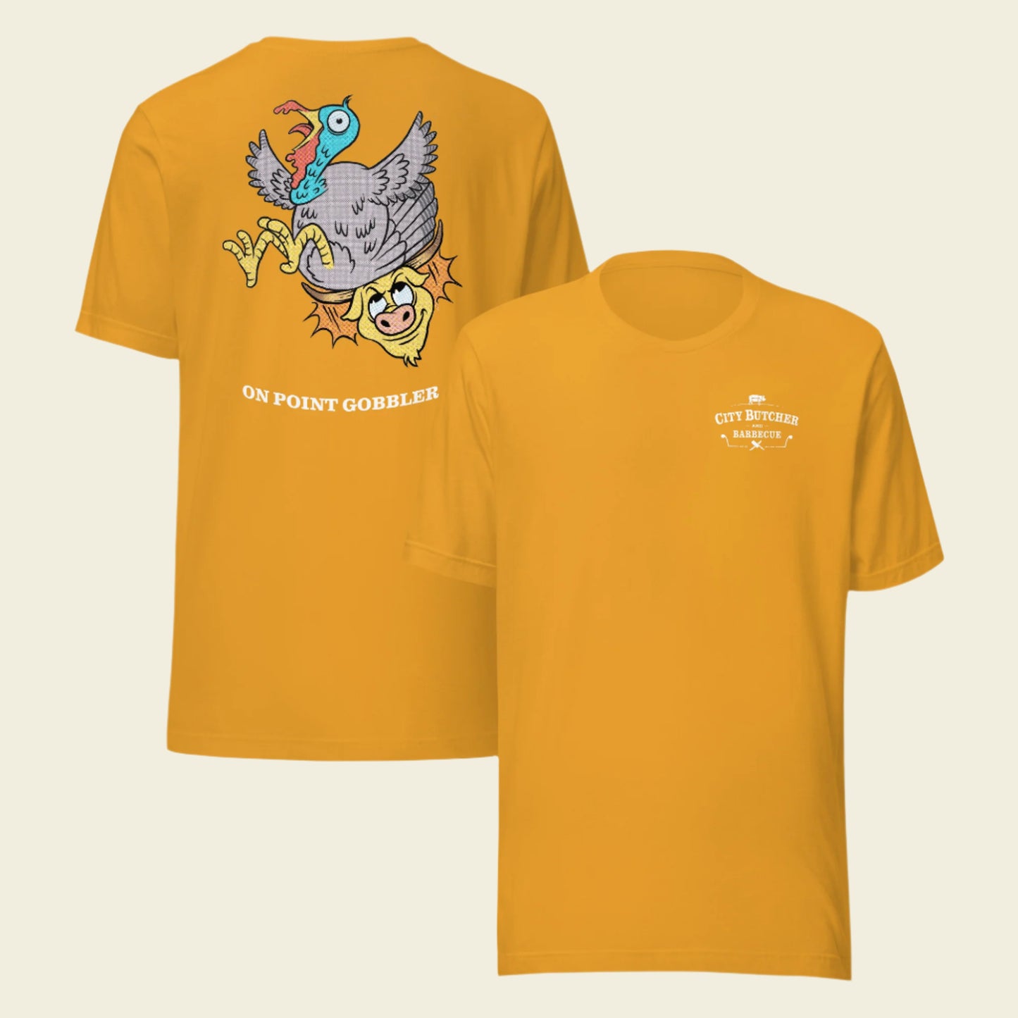 City Butcher T-Shirt (On Point Gobbler)