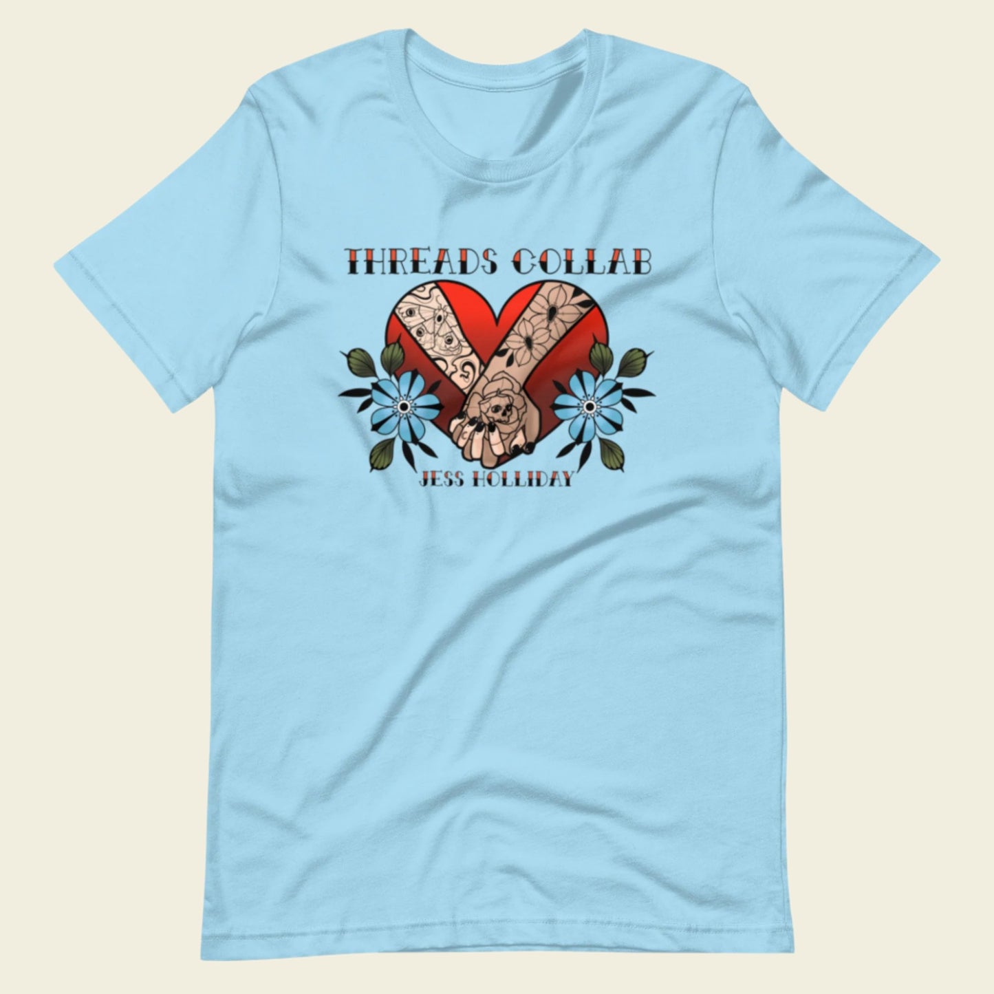 The Threads X Jess Holliday Collab: Tattooed Love T Shirt