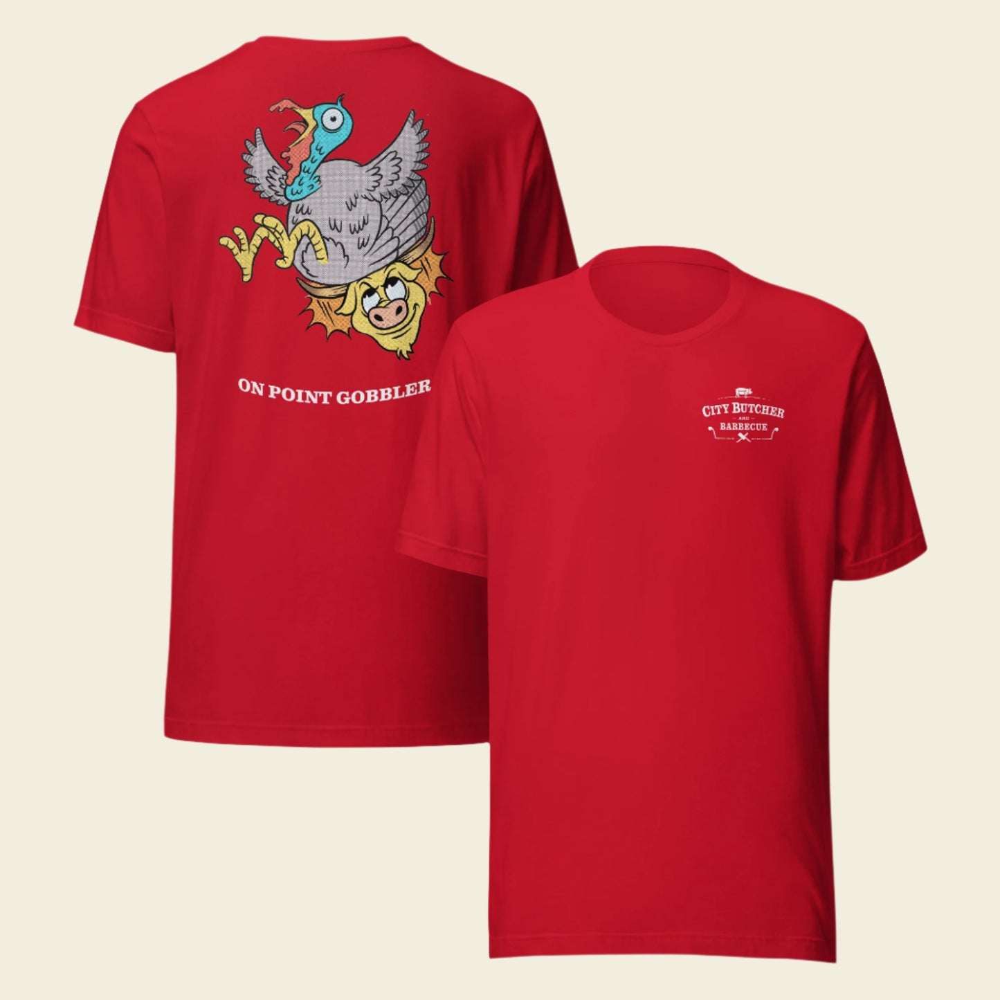 City Butcher T-Shirt (On Point Gobbler)