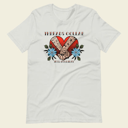 The Threads X Jess Holliday Collab: Tattooed Love T Shirt