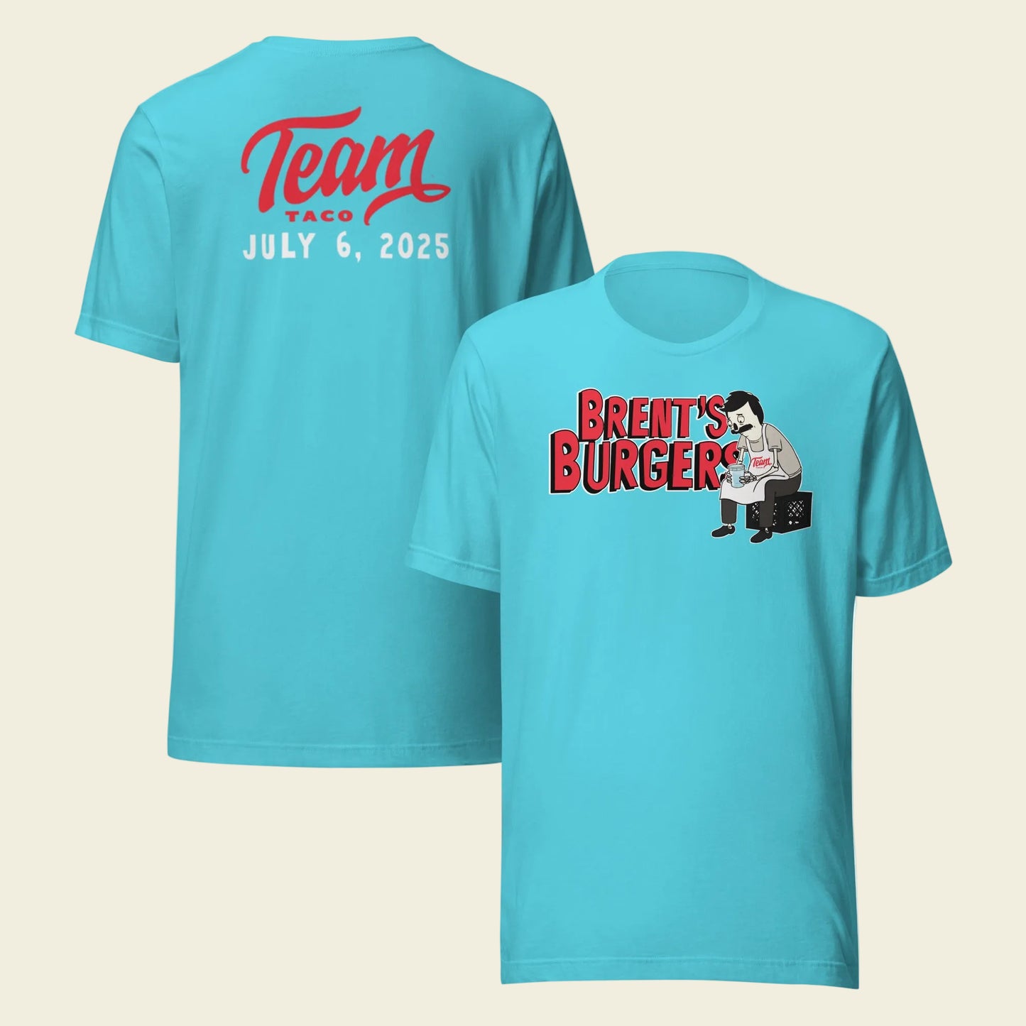 Team Taco Brent's Burgers T-Shirt 2026