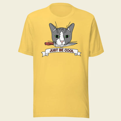 Sir Bonafarte T-Shirt: Knife Cat