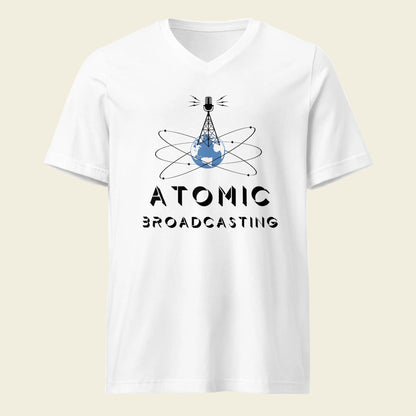 Atomic Broadcasting V-Neck - Classic Logo