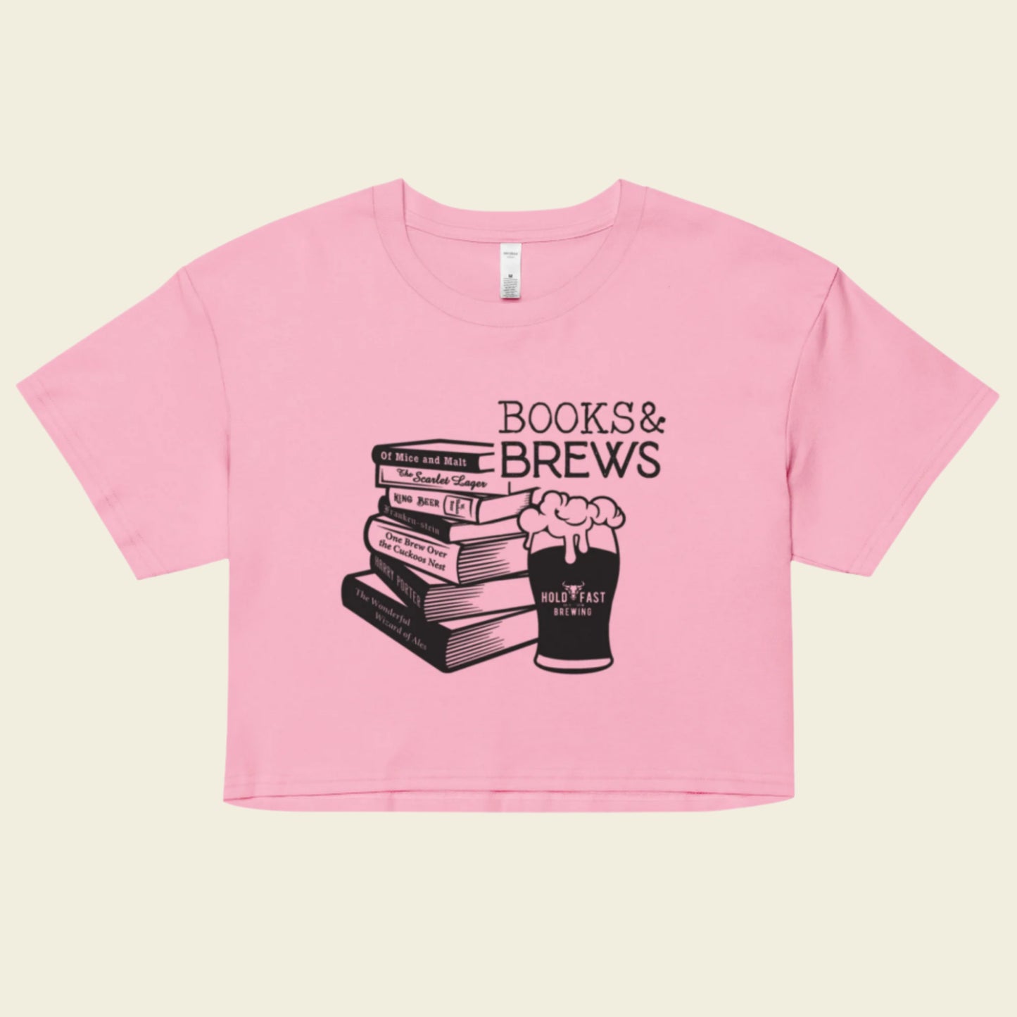 Books & Brews OG Logo Crop Top