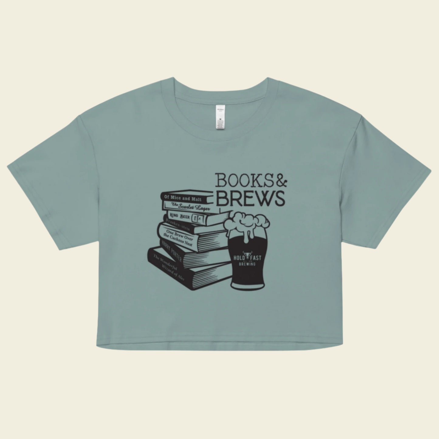 Books & Brews OG Logo Crop Top