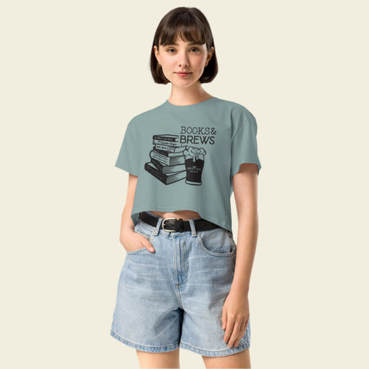 Books & Brews OG Logo Crop Top